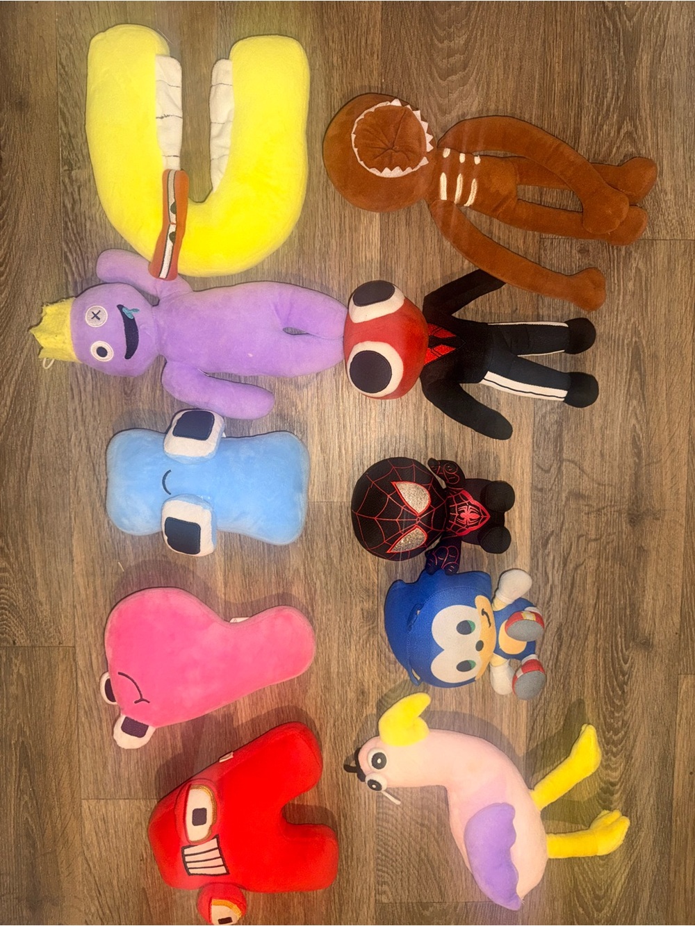 Plush Character Toy Collection - Multicolor Kids Plush Set